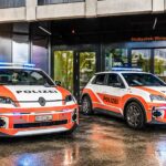 Renault 5 E-Tech électrique voiture de police