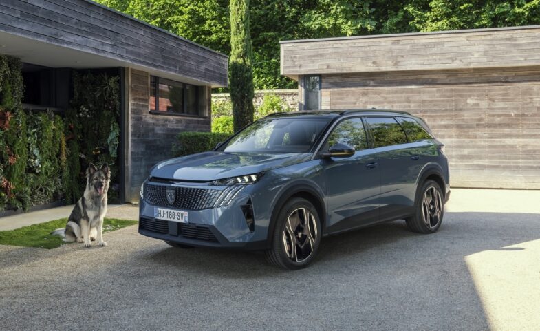 Peugeot e-5008 Dog Edition Concept chien voyage voiture