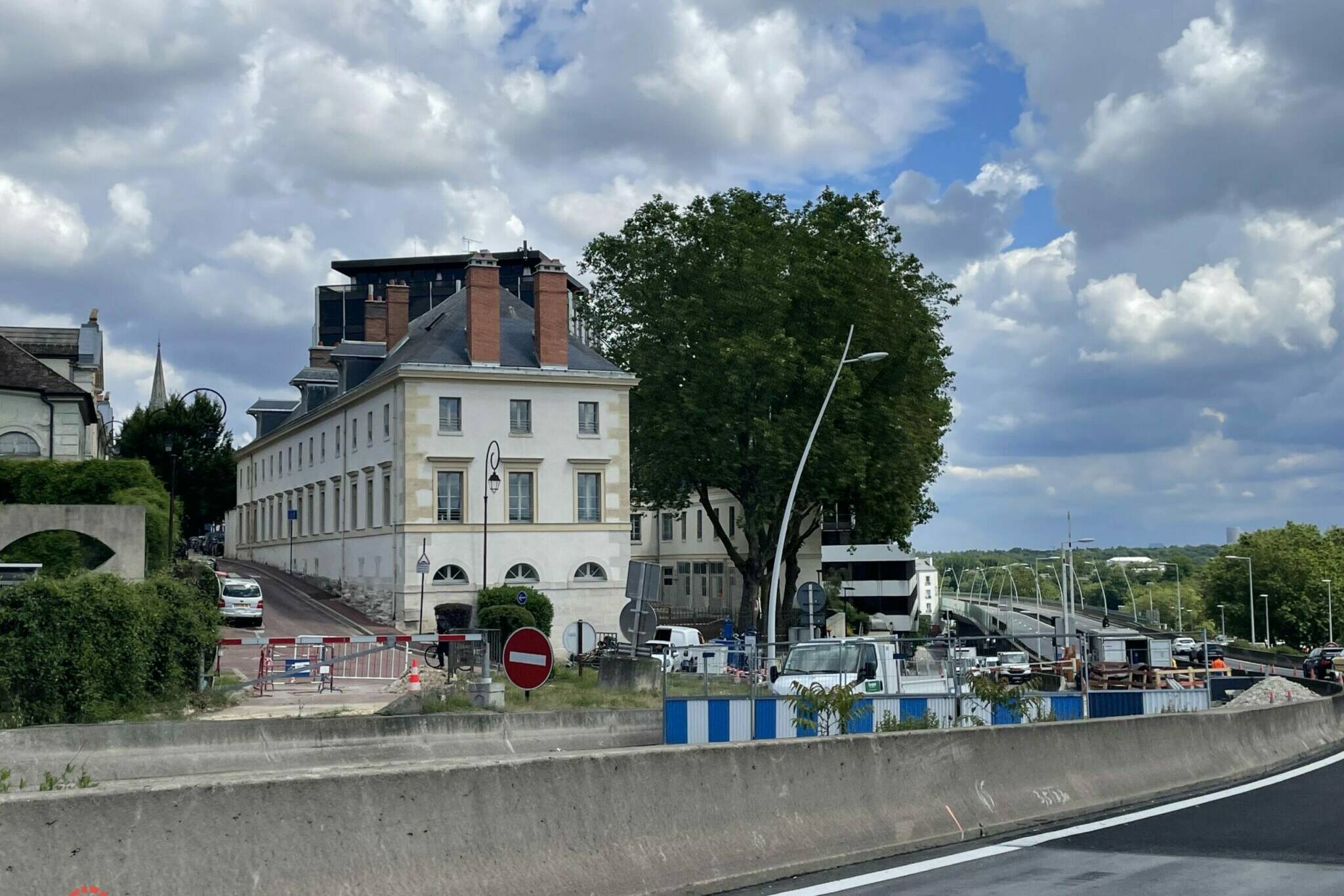 fermeture tunnel A13