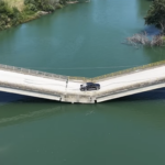 vidéo pont effondré Grèce