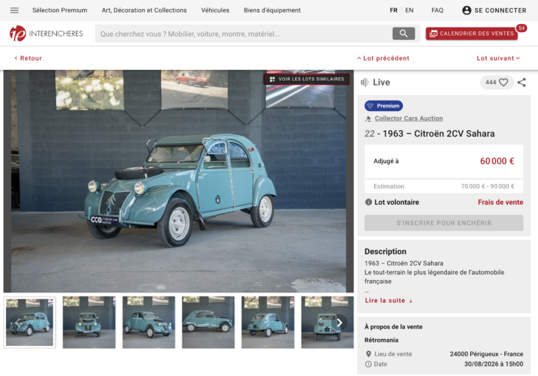 Citroën 2CV Sahara Rétromania