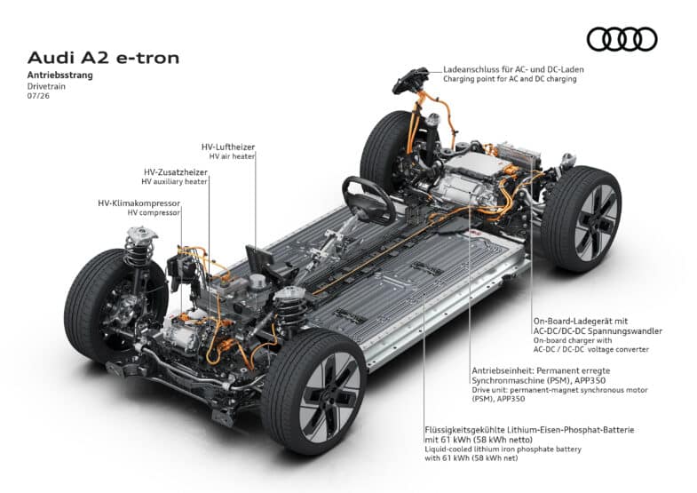 voiture électrique Audi A2 e-tron