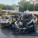 Incendie voiture électrique Renault Zoé Tesla Mougins