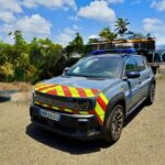 Renault 4 électrique Gendarmerie nationale Guadeloupe