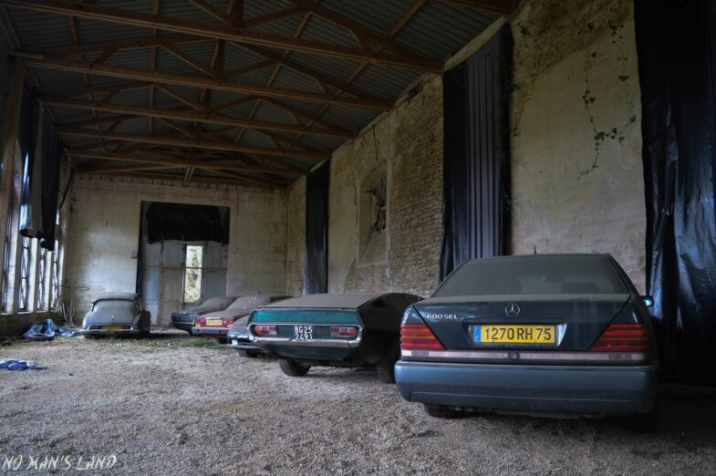 urbex automobile Citroën DS