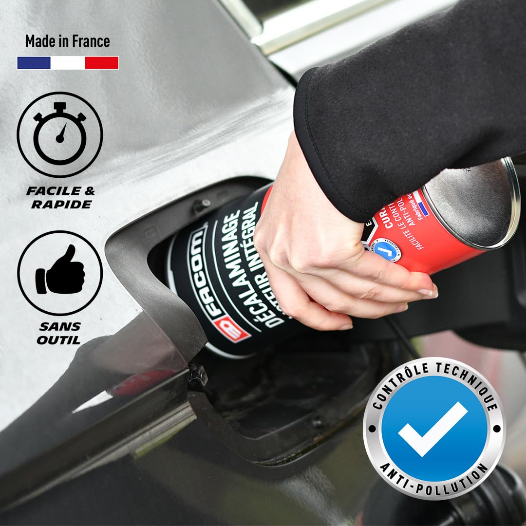Bidon de décalaminant moteur diesel Facom 1L pour l'entretien – vue 3