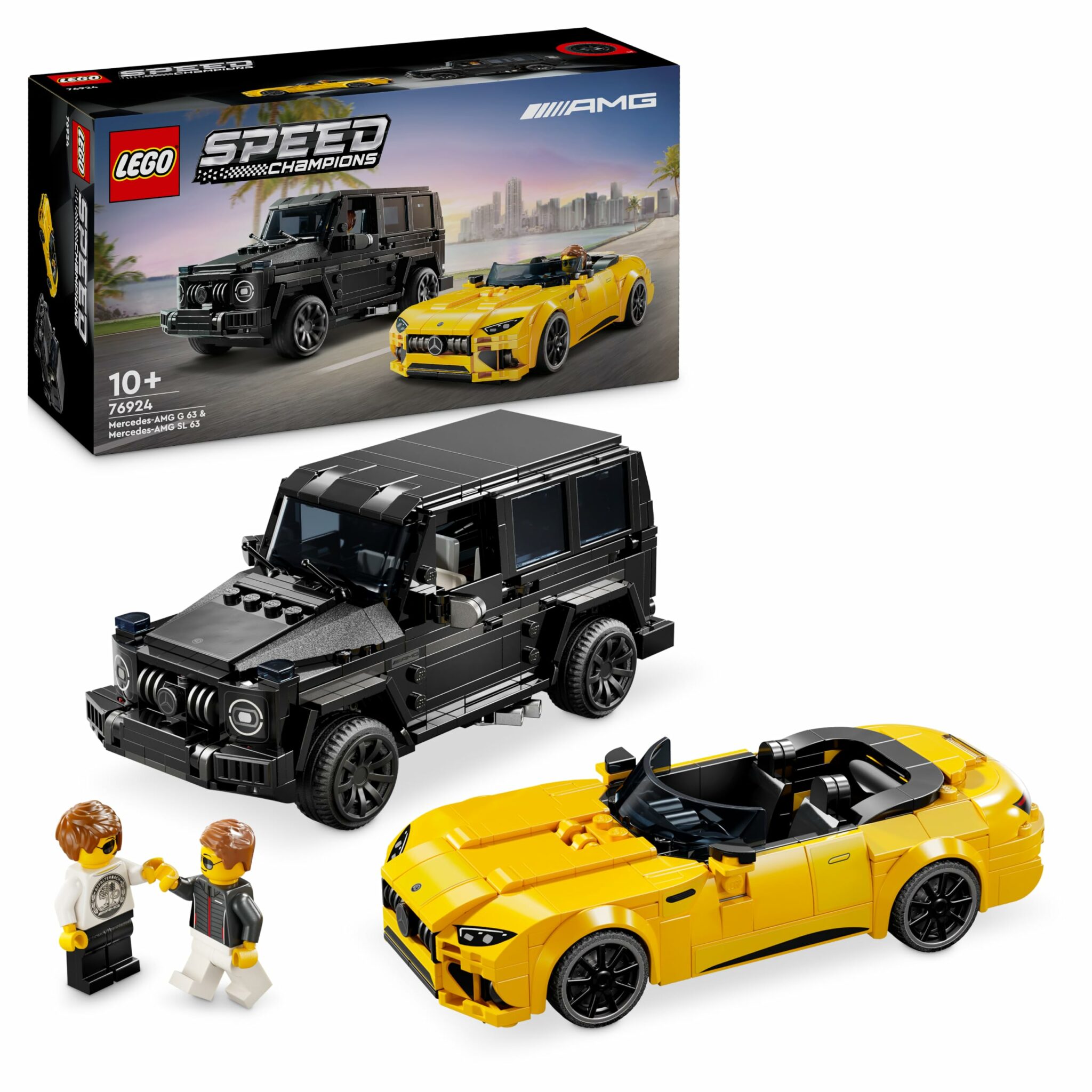 Coffret LEGO Speed Champions Mercedes avec deux voitures de course