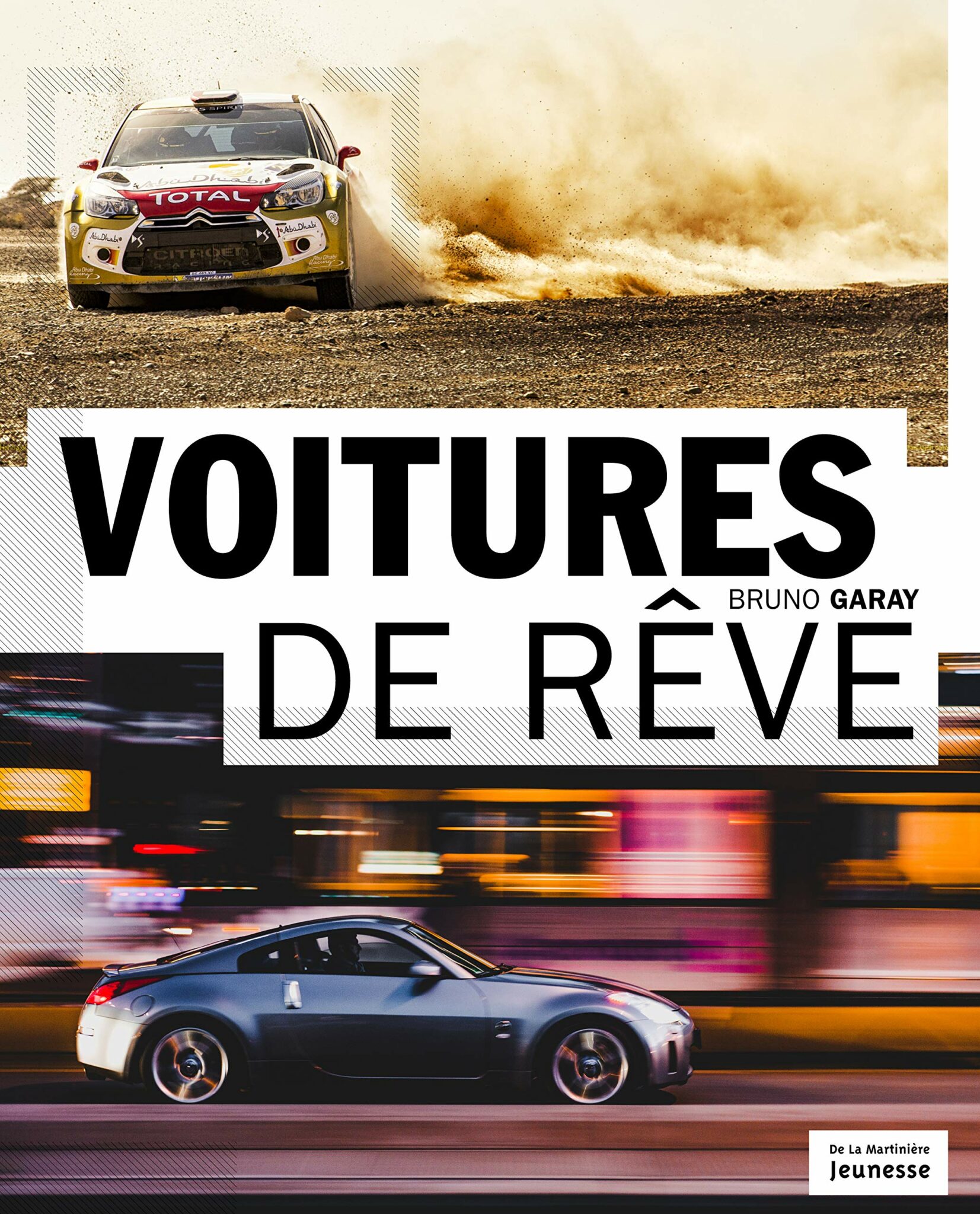 Couverture du livre voitures de rêve publié par Martinière Jeunesse