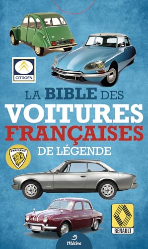 Livre voitures françaises de légende publié par les éditions Métive – vue 2