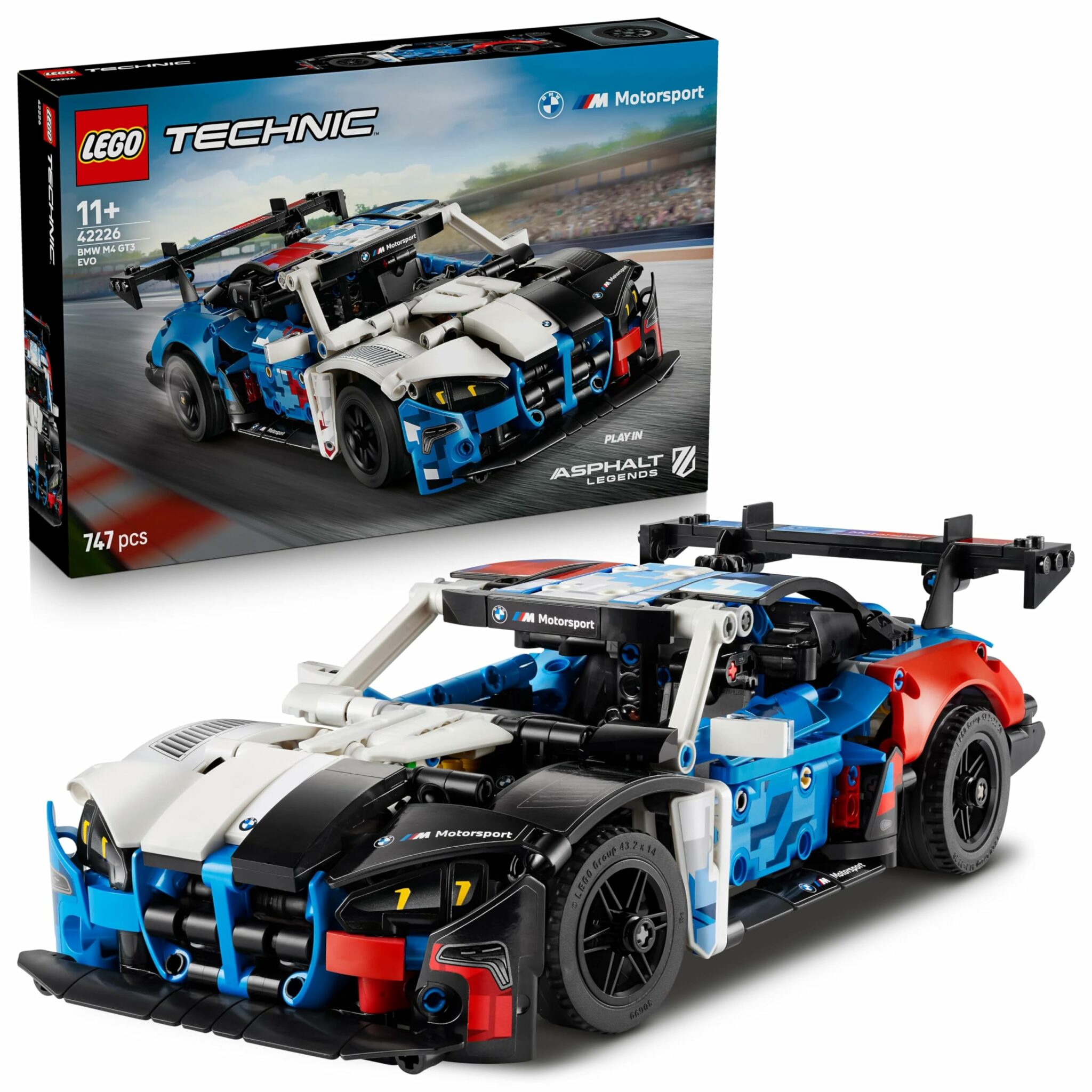 Maquette de voiture de course LEGO Technic BMW M4 GT3 Evo