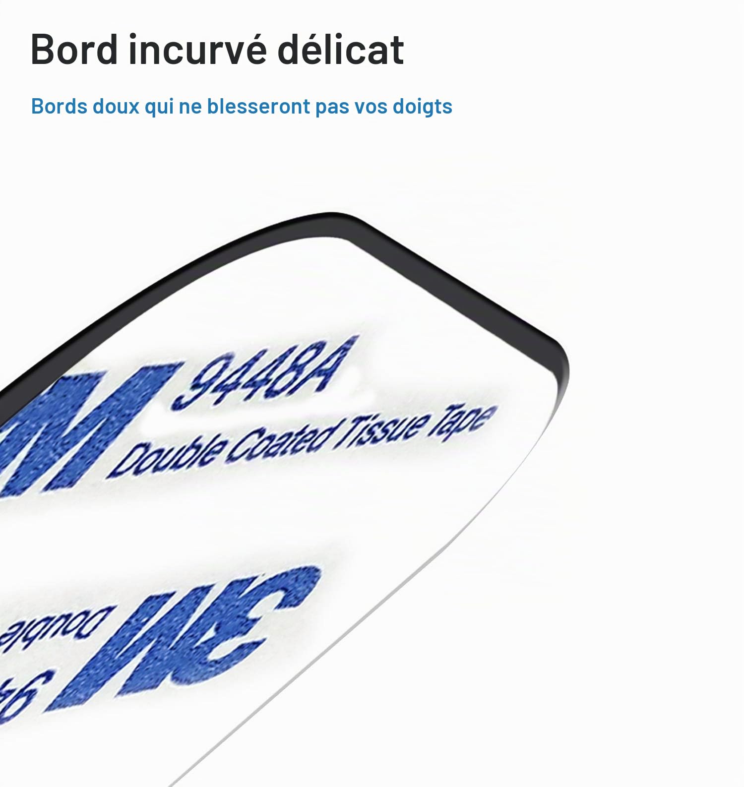 Plaque métallique support magnétique Yianerm fine pour smartphone de voiture – vue 4