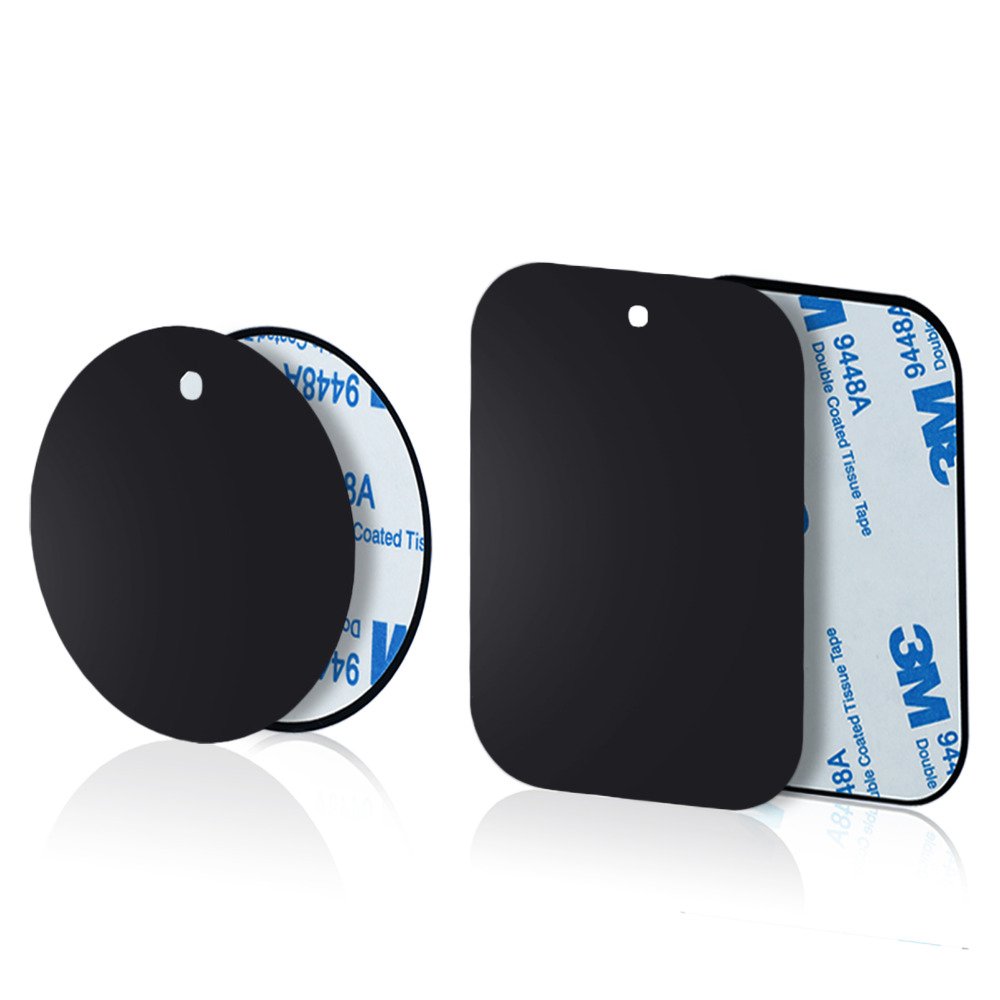 Plaque métallique support magnétique Yianerm fine pour smartphone de voiture