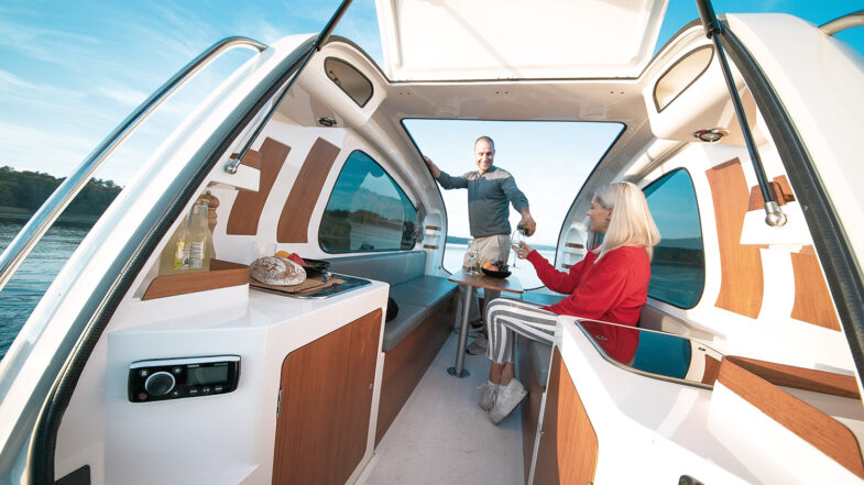 Sealander caravane bateau