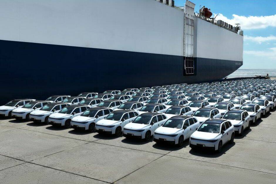 voitures électriques incendie batterie transport maritime