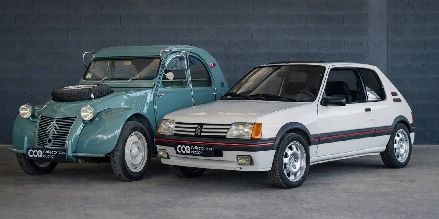 youngtimers vente Rétromania Peugeot 205 GTI Citroën 2CV Sahara