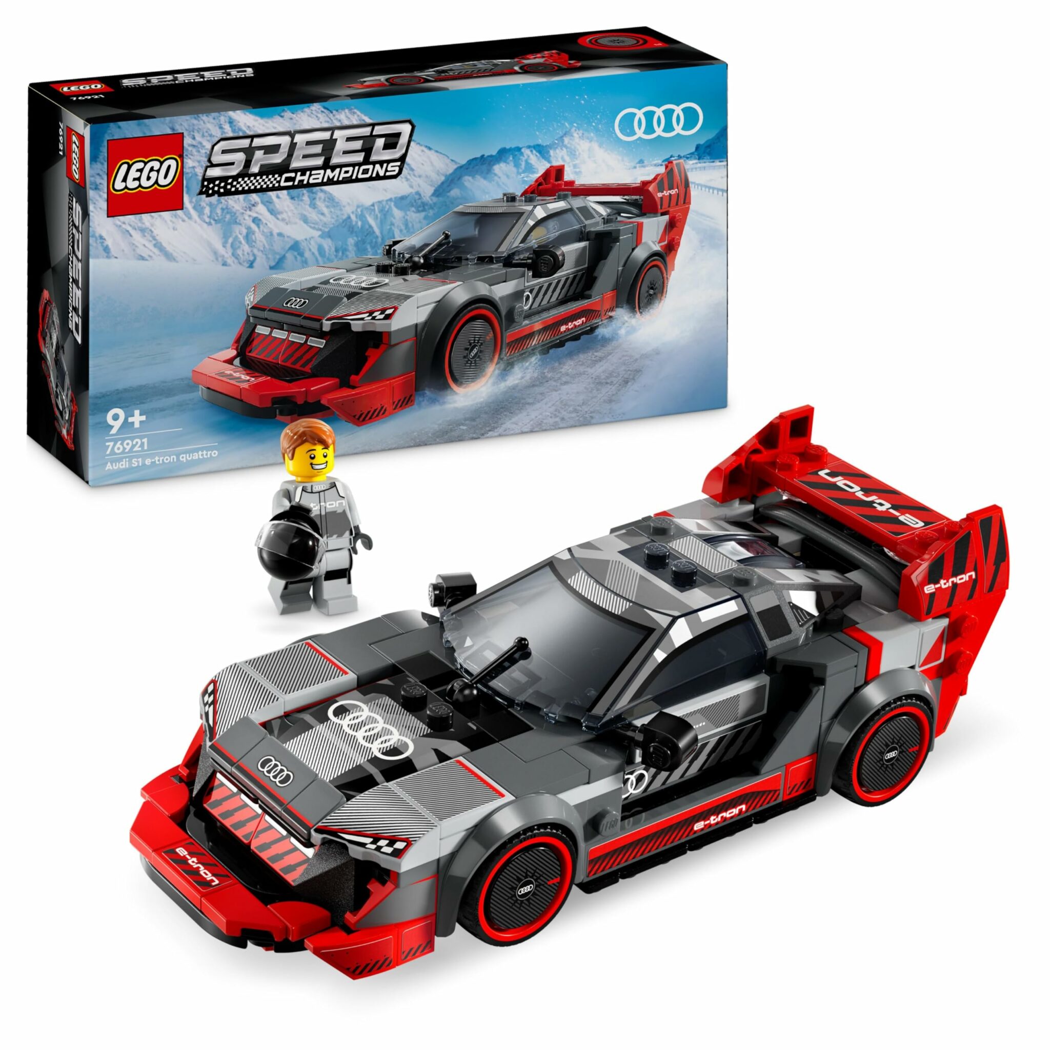 Réplique en briques de la voiture LEGO Audi S1 e-Tron Quattro