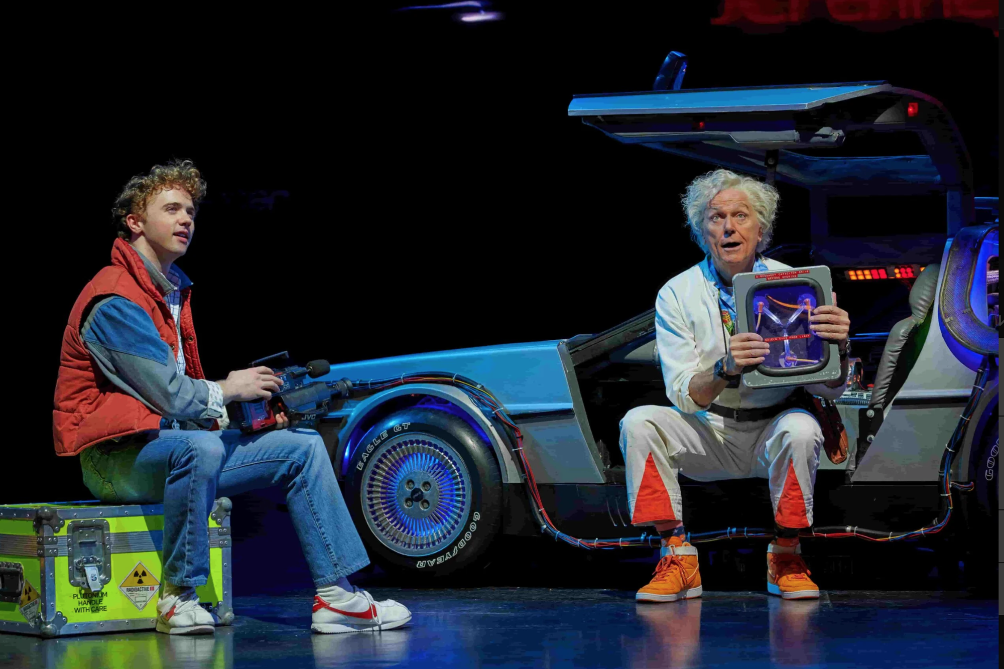 spectacle Retour vers le futur La Seine Musicale 2027 DeLorean DMC-12