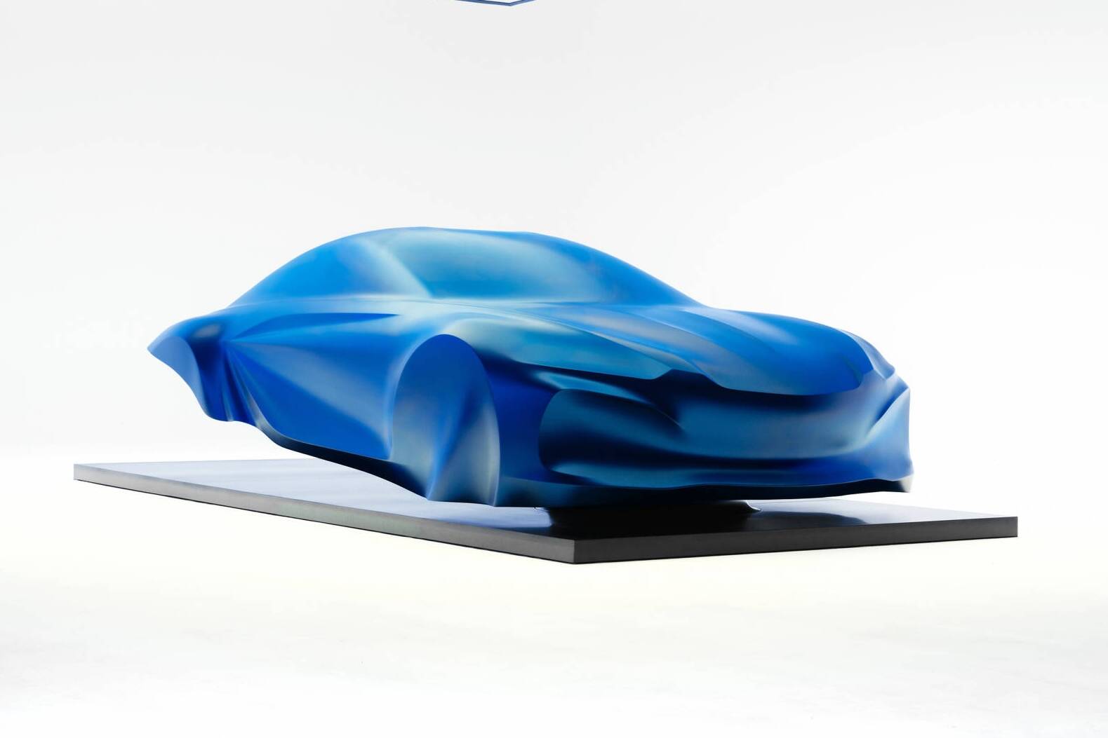 Alpine A110 électrique sculpture mondial de l'auto