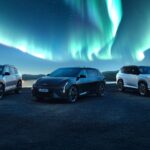 voitures électriques Kia EV3, EV4 et EV5