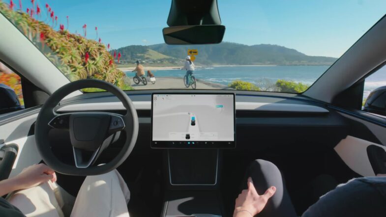 FSD Tesla conduite supervisée