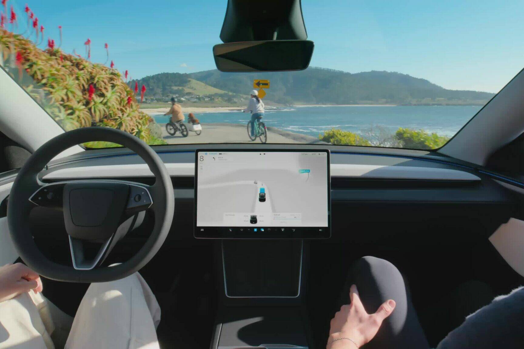 FSD Tesla conduite supervisée