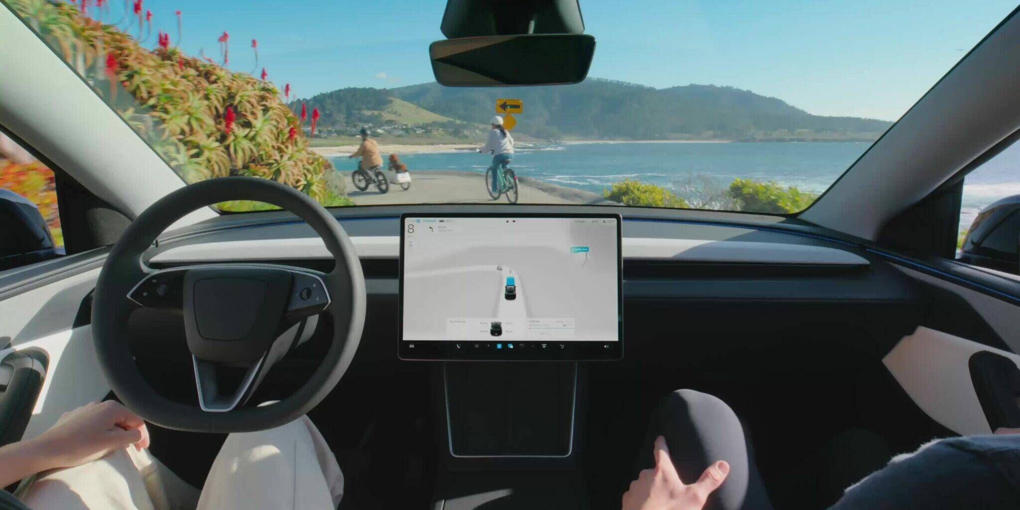 FSD Tesla conduite supervisée