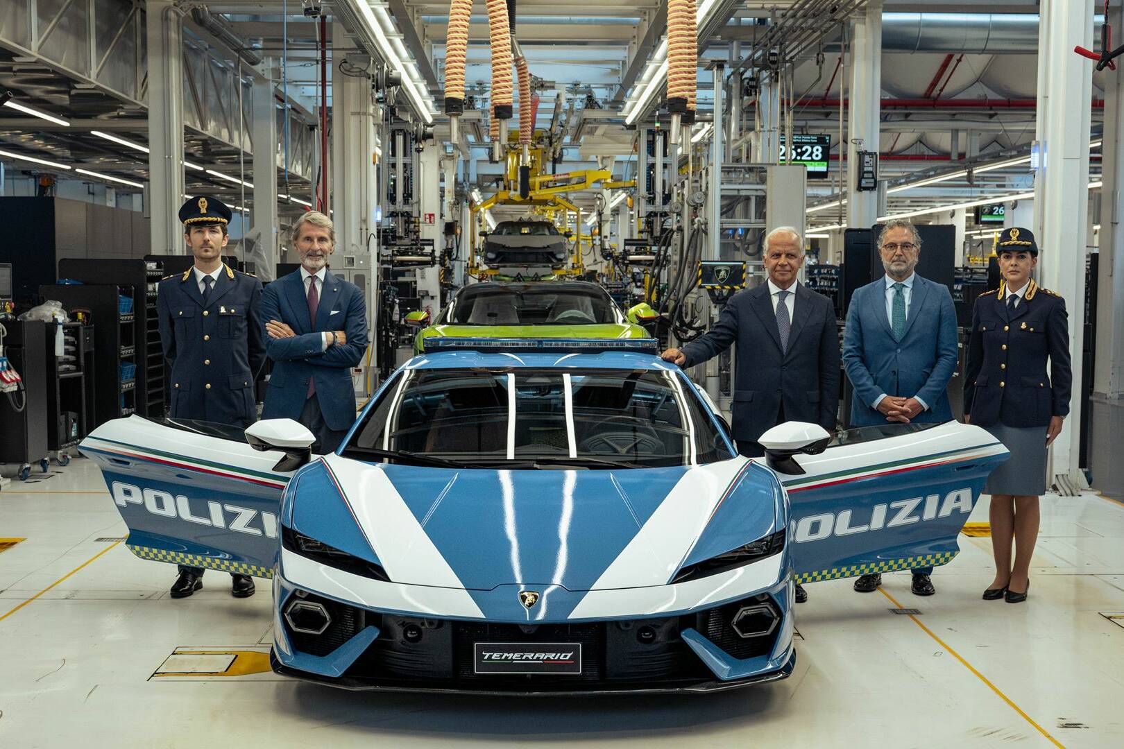 Lamborghini Temerario Polizia