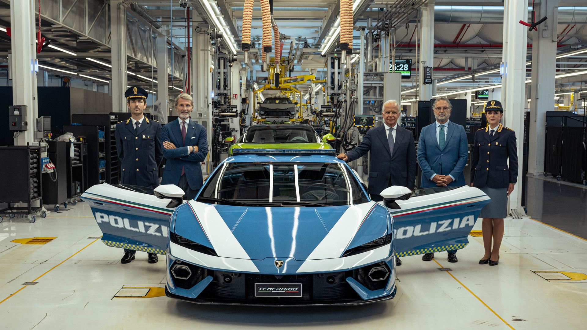 Lamborghini Temerario Polizia