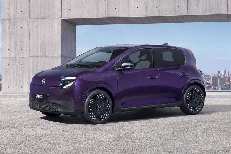 citadine électrique Nissan Pixo cousine Renault Twingo Dacia Spring