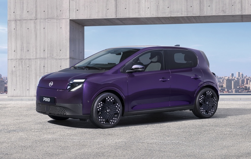 citadine électrique Nissan Pixo cousine Renault Twingo Dacia Spring