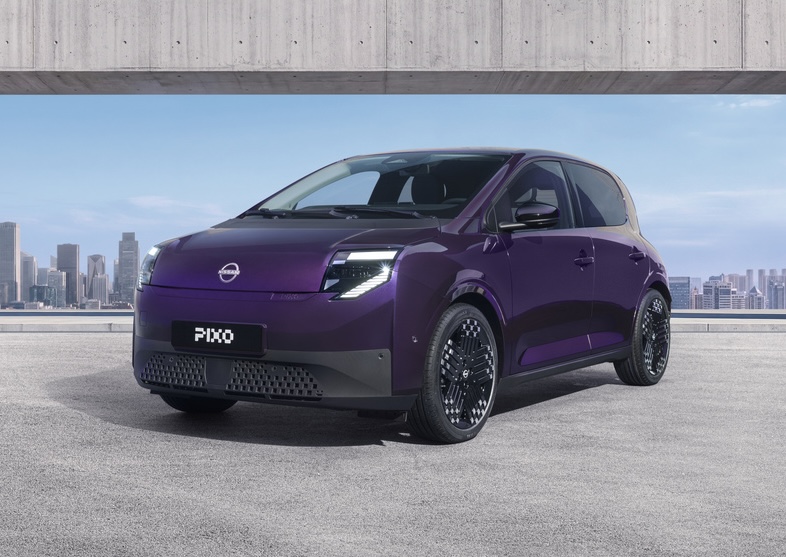 citadine électrique Nissan Pixo cousine Renault Twingo Dacia Spring