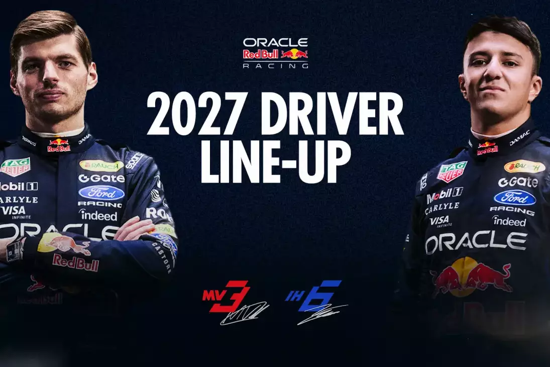 Isack Hadjar Red Bull Racing 2027 F1