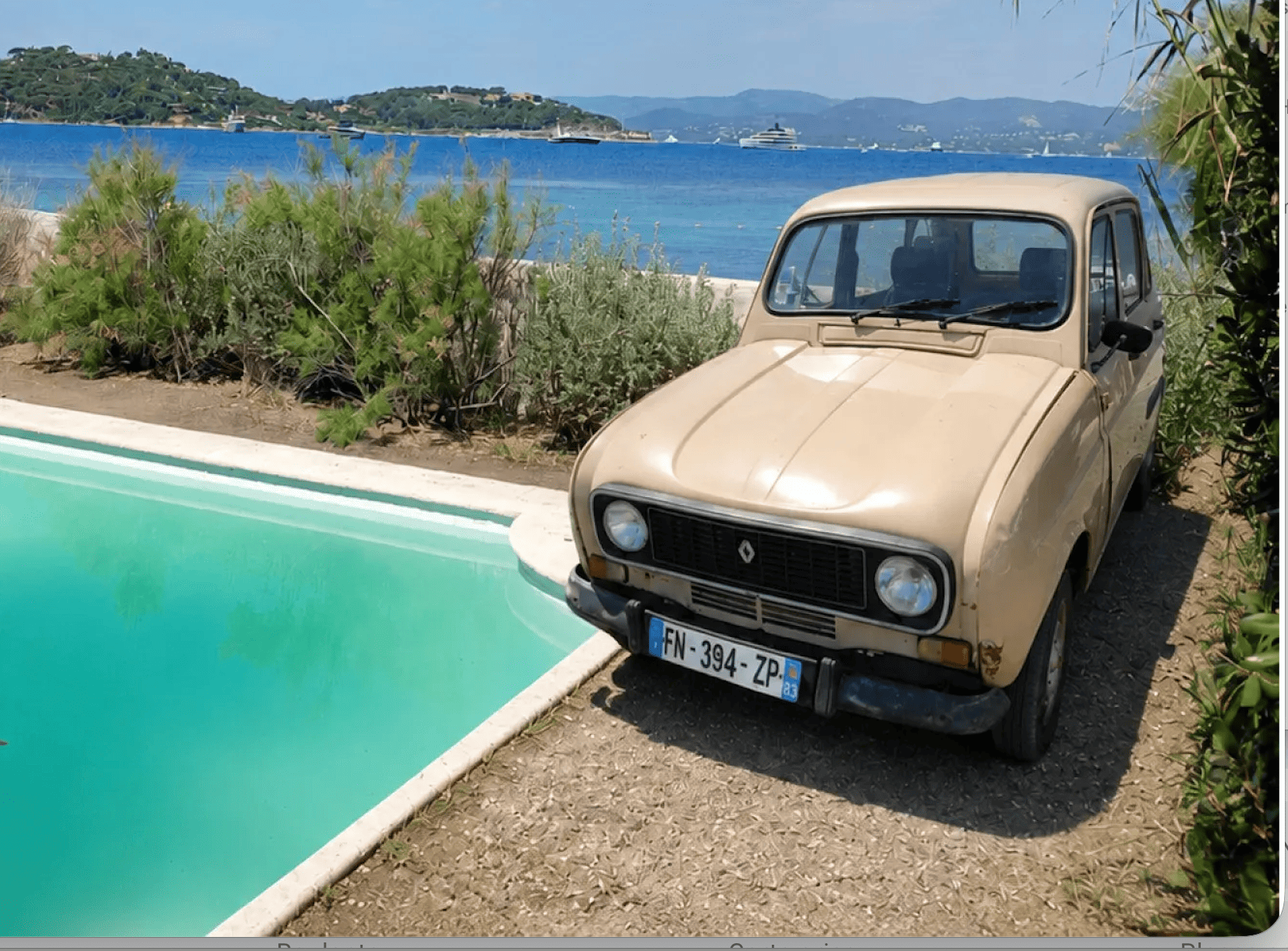 Renault 4 Safari 4L Brigitte Bardot