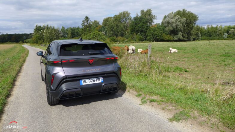 essai conso Cupra Raval Endurance 52 kWh voiure électrique citadine électrique