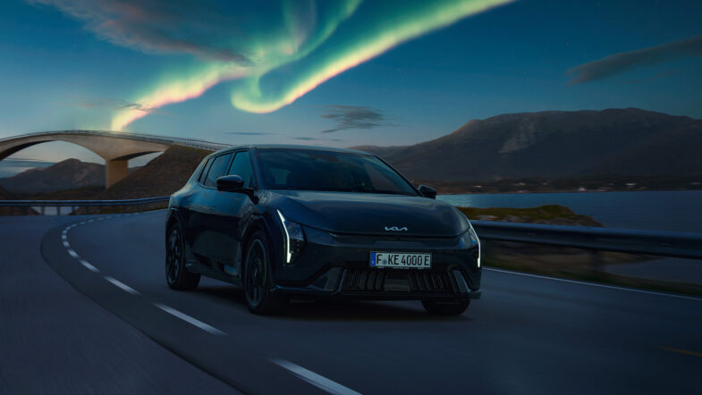 voitures électriques Kia EV3, EV4 et EV5