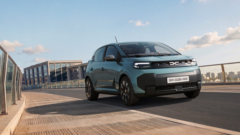 nouvelle Dacia Sping 2026 citadine électrique