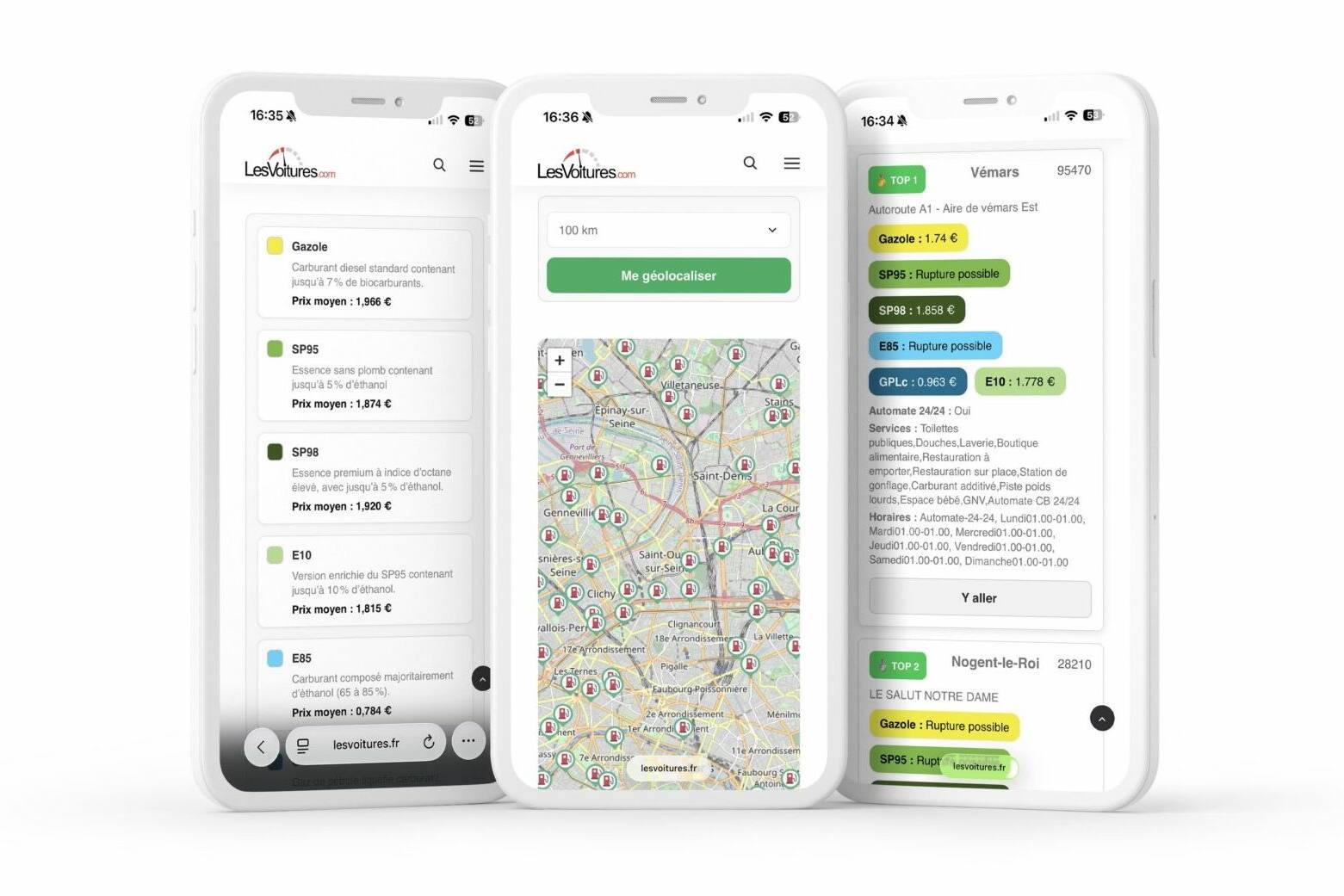 prix des carburants stations-service les moins chère carte