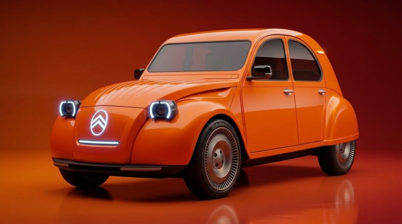 concept-car Citroën 2CV électrique Mondial de l'Auto 2026